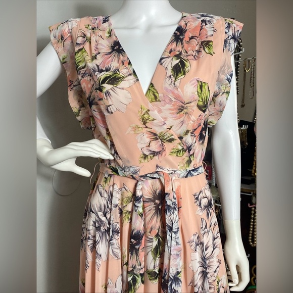 Eliza J Women's High Low Surplus Dress Size 8 - Picture 4 of 11